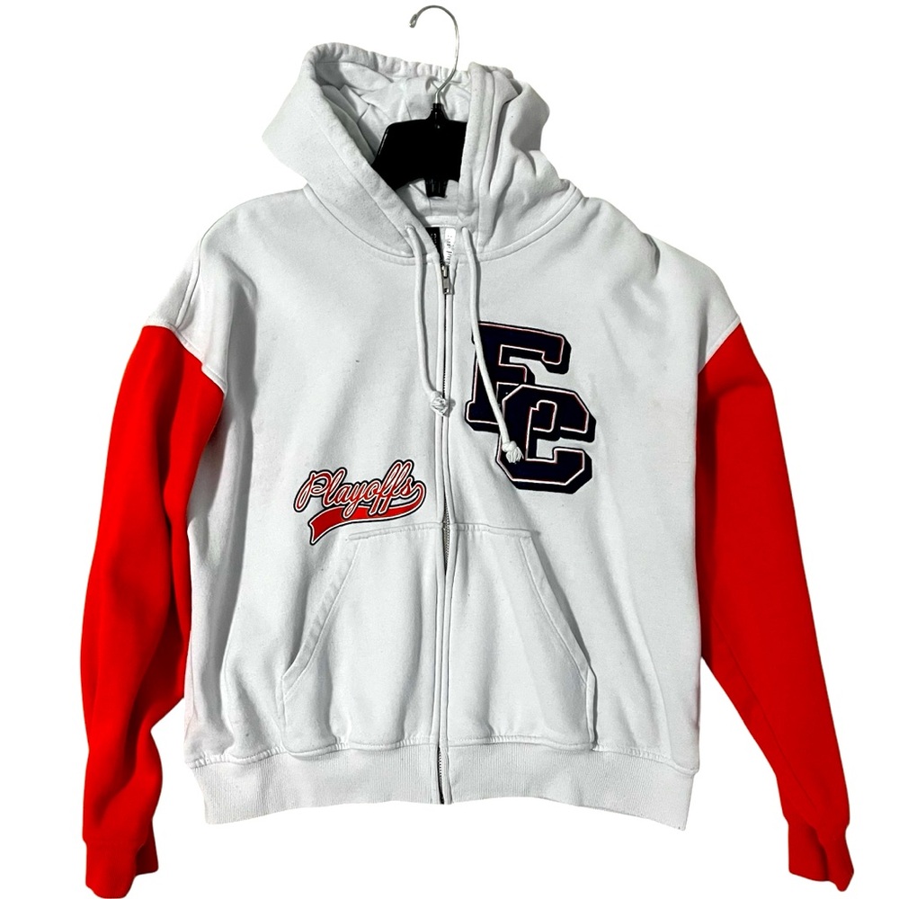Zip-up Hoodie Baseball style